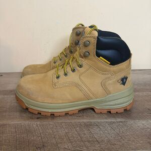 Herman Survivors men's safety boots leather ASTM F2413-18 size 7W M/I/C